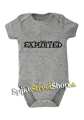 THE EXPLOITED - Logo - šedé detské body