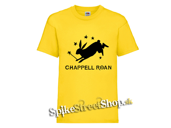 CHAPPELL ROAN - Rabbit Star Logo - žlté detské tričko