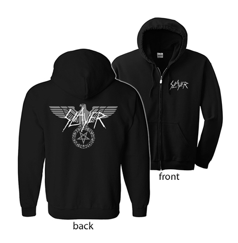 SLAYER - Angel Of Death - mikina na zips