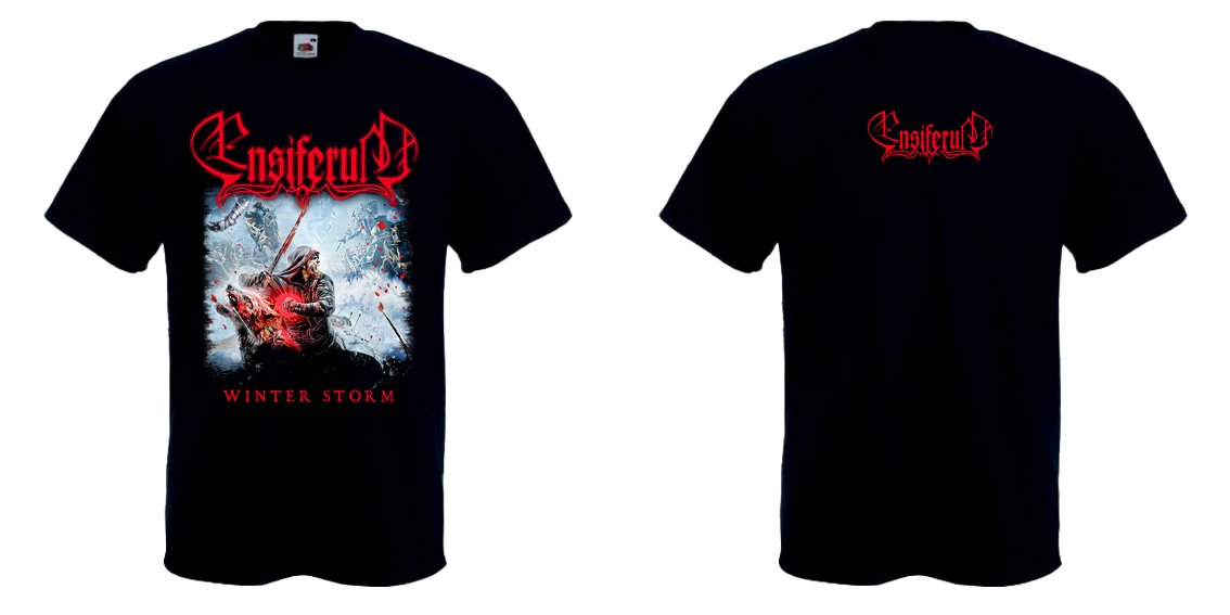ENSIFERUM - Winter Storm - čierne pánske tričko