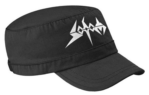 SODOM - Logo - čierna šiltovka army cap