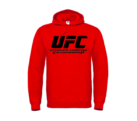 UFC - Logo - červená detská mikina
