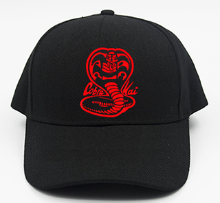 COBRA KAI - Red Cobra Logo - čierna šiltovka (-30%=AKCIA)