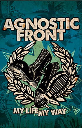 AGNOSTIC FRONT - My Life My Way - vlajka
