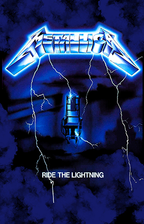 METALLICA - Ride The Lightning - vlajka