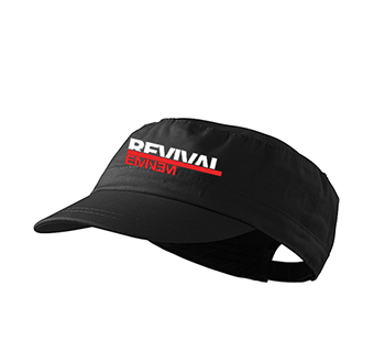 EMINEM - Revival - čierna šiltovka army cap