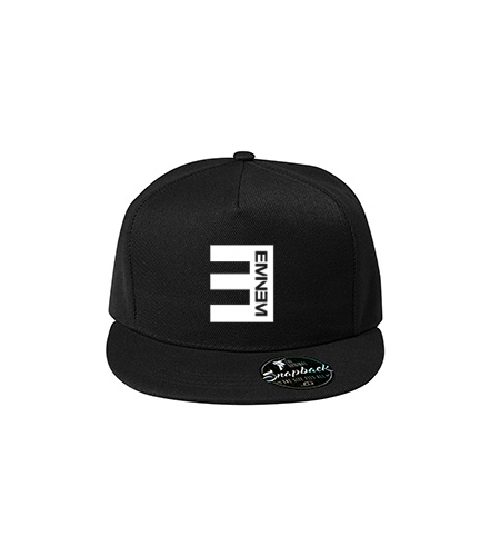 EMINEM - Logo Crest - čierna šiltovka model "Snapback"