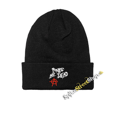 ANARCHY - PUNKS NOT DEAD - zimná čiapka