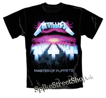 METALLICA - Master Of Puppets - čierne pánske tričko