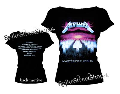 METALLICA - Master Of Puppets - dámske tričko