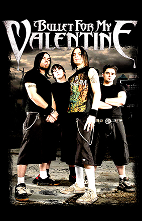 BULLET FOR MY VALENTINE - Band - vlajka
