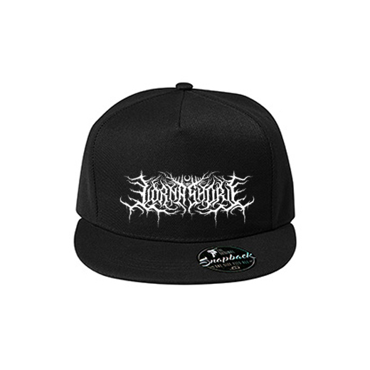 LORNA SHORE - Logo - čierna šiltovka model "Snapback"
