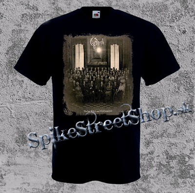OPETH - The Last Will And Testament - čierne pánske tričko (-50%=VÝPREDAJ)