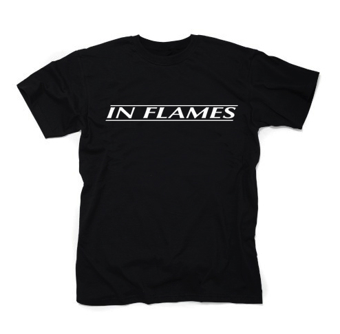 IN FLAMES - Logo Colony - čierne detské tričko
