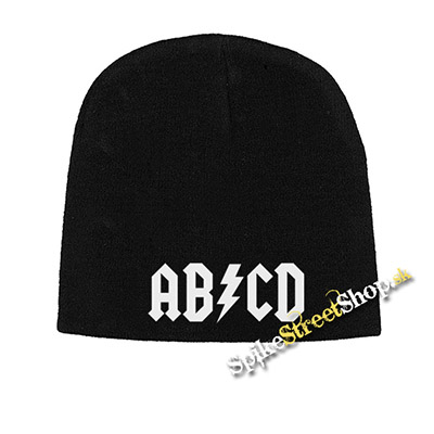 Čierna zimná čiapka ABCD