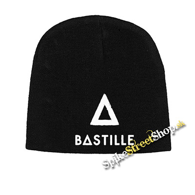 Čierna zimná čiapka BASTILLE - Logo