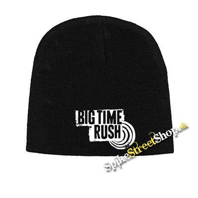 Čierna zimná čiapka BIG TIME RUSH - Logo