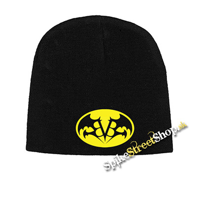 Čierna zimná čiapka BLACK VEIL BRIDES - Batman Logo