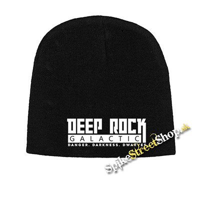Čierna zimná čiapka DEEP ROCK GALACTIC - Logo
