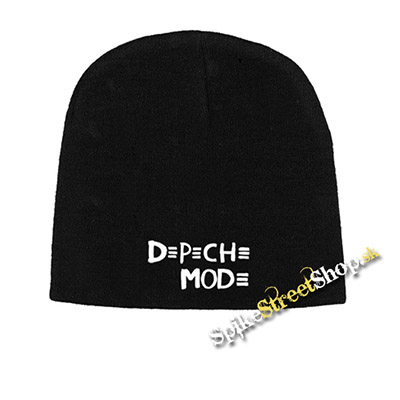 Čierna zimná čiapka DEPECHE MODE - Playing The Angel Logo