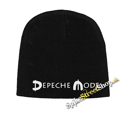 Čierna zimná čiapka DEPECHE MODE - Spirit Logo