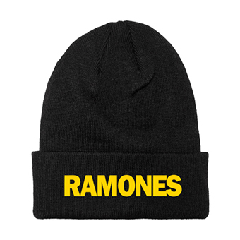 RAMONES - Yellow Logo - zimná čiapka