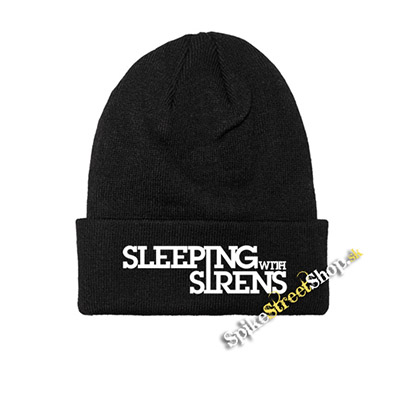 SLEEPING WITH SIRENS - White Logo - zimná čiapka