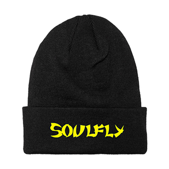 SOULFLY - Logo Yellow - zimná čiapka