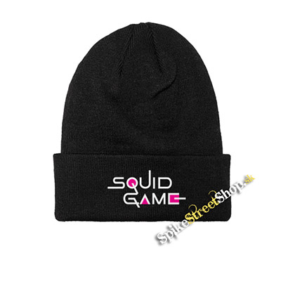 SQUID GAME - Logo Colour Pink - zimná čiapka