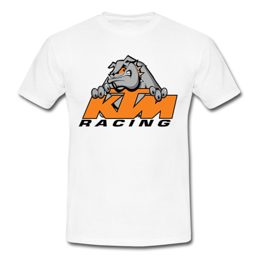 KTM RACING - Motive 1 - biele pánske tričko