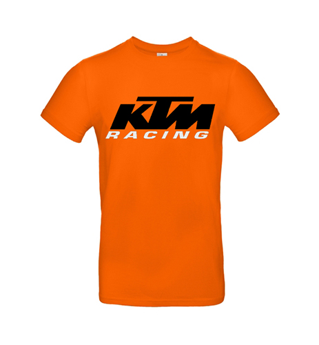 KTM RACING - oranžové pánske tričko
