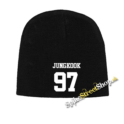 Čierna zimná čiapka JUNGKOOK - 97