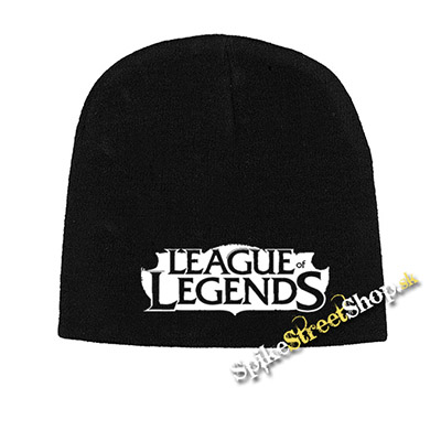 Čierna zimná čiapka LEAGUE OF LEGENDS - Logo LOL Symbol