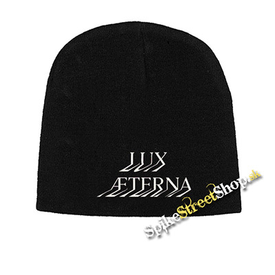 Čierna zimná čiapka METALLICA - Lux Aeterna