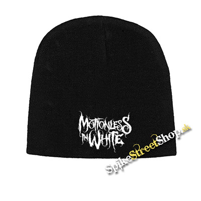 Čierna zimná čiapka MOTIONLESS IN WHITE - Logo