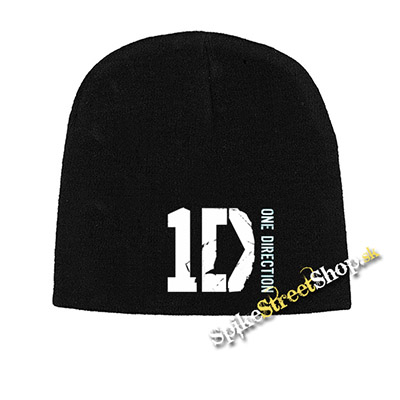 Čierna zimná čiapka ONE DIRECTION - Logo