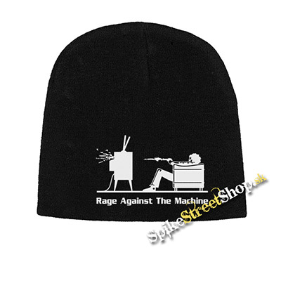 Čierna zimná čiapka RAGE AGAINST THE MACHINE - Won't Do
