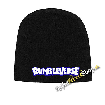 Čierna zimná čiapka RUMBLEVERSE - Logo