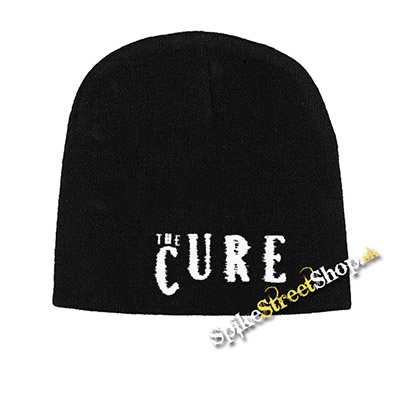 Čierna zimná čiapka THE CURE - Logo