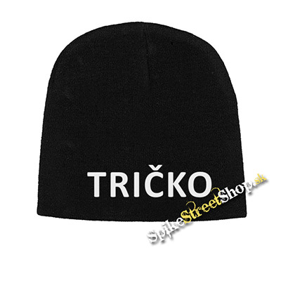 Čierna zimná čiapka TRIČKO