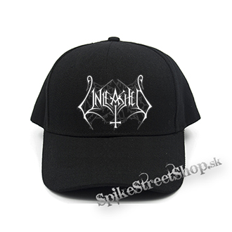 UNLEASHED - Logo - čierna šiltovka (-30%=AKCIA)