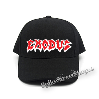 EXODUS - Logo - čierna šiltovka (-30%=AKCIA)