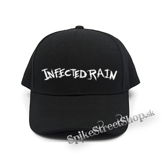 INFECTED RAIN - Logo - čierna šiltovka (-30%=AKCIA)