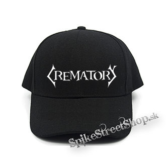 CREMATORY - Logo - čierna šiltovka (-30%=AKCIA)