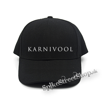 KARNIVOOL - Logo - čierna šiltovka (-30%=AKCIA)
