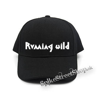RUNNING WILD - Logo - čierna šiltovka (-30%=AKCIA)
