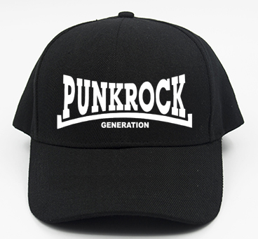 PUNKROCK GENERATION - čierna šiltovka (-30%=AKCIA)