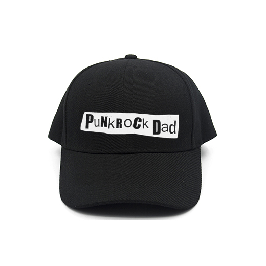 PUNKROCK DAD - čierna šiltovka (-30%=AKCIA)