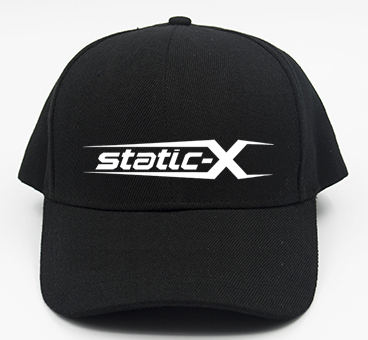 STATIC-X - Logo - čierna šiltovka (-30%=AKCIA)