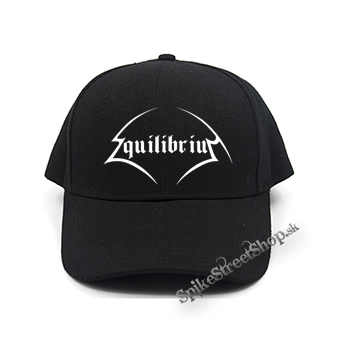EQUILIBRIUM - Logo - čierna šiltovka (-30%=AKCIA)